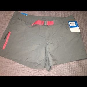 Columbia shorts with belt. Never worn.